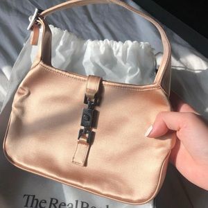 Gucci Jackie O satin mini bag